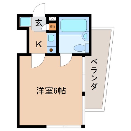 静岡駅 バス15分  一番町下車：停歩3分 4階の物件間取画像